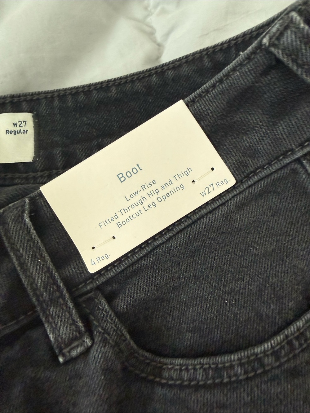 Hollister Black Bootcut Women's Jeans - Picture 2 of 5